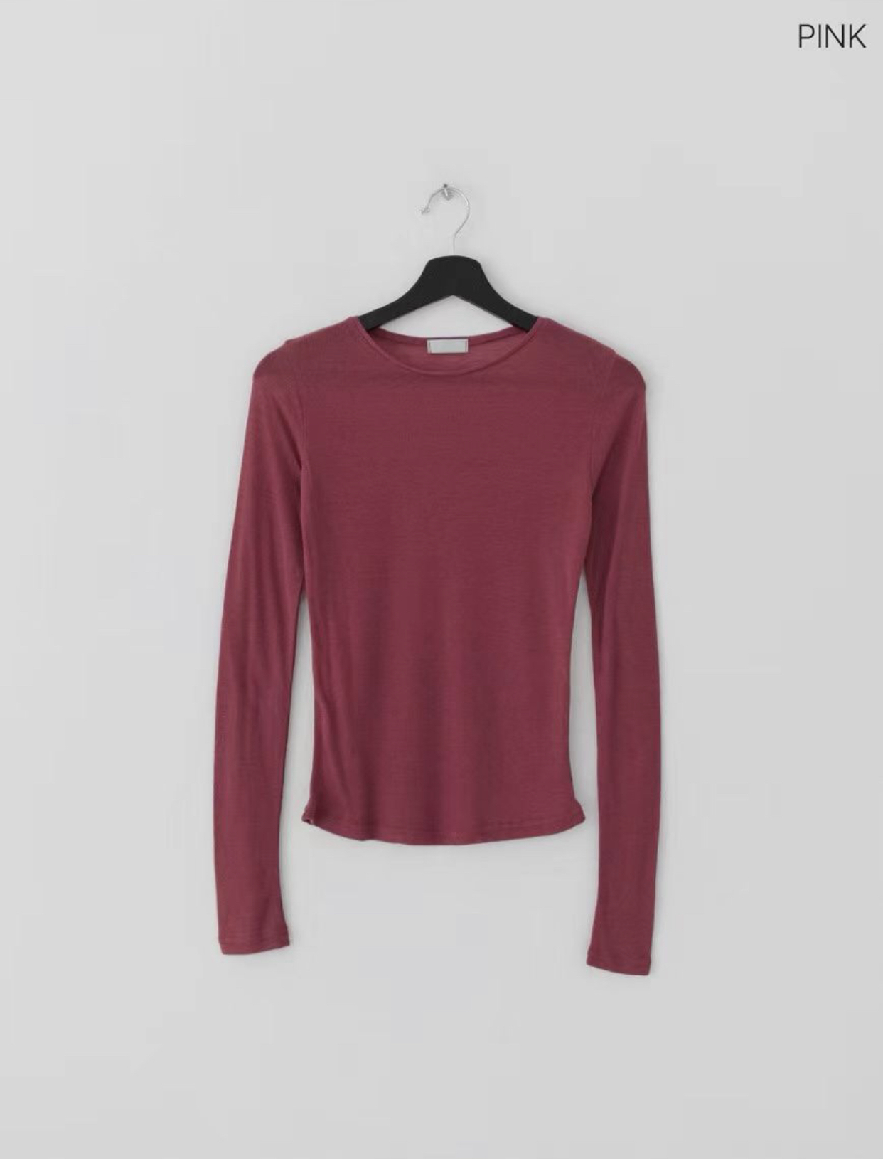 DINO韓國代購㊣女裝新品休閑人氣職業推薦時尚26春夏長袖T恤DINO長袖T恤圖色2