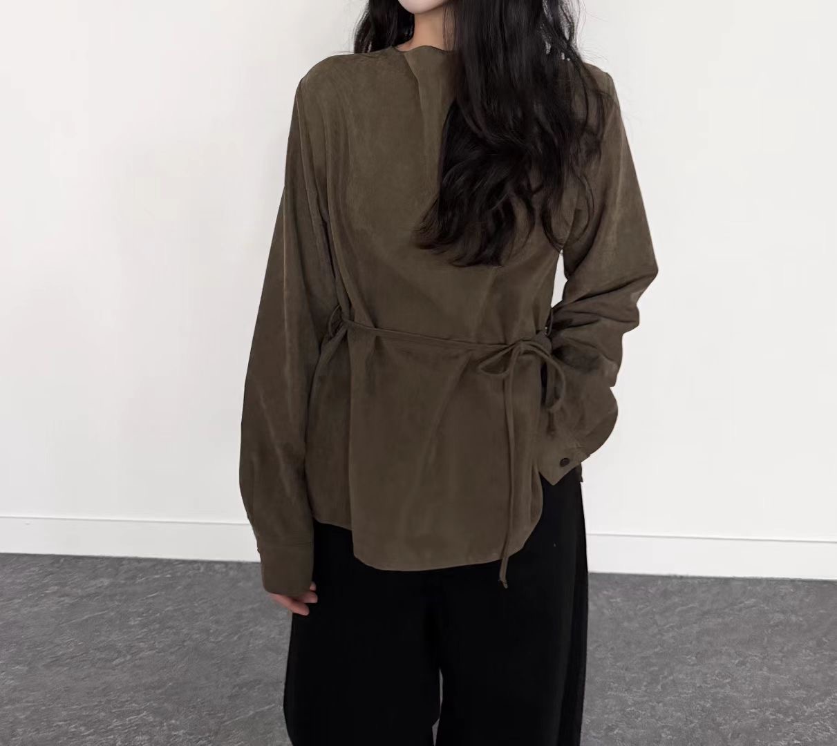 DINO㊣東大門實拍女士新品職業時尚真品26春夏推薦襯衫蕾絲衫DINO襯衫/蕾絲衫圖色2