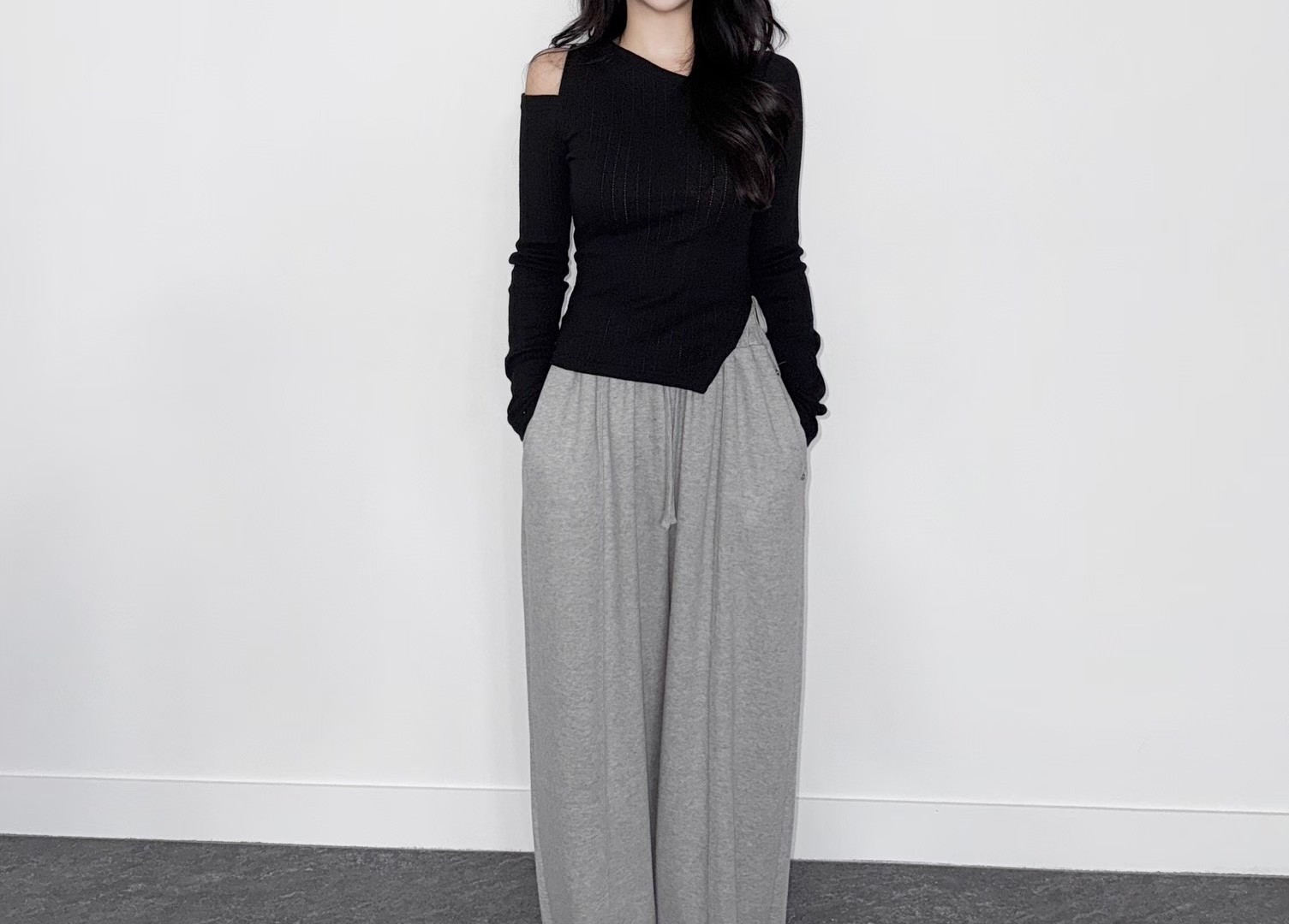 DINO韓國直郵㊣女士新品人氣真品推薦時尚休閑職業熱賣長袖T恤DINO長袖T恤圖色2