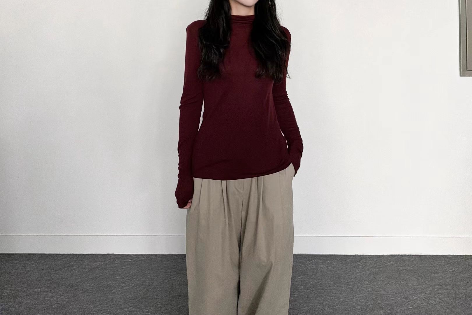 DINO韓國代購㊣女士新品休閑人氣熱賣26春夏真品推薦長袖T恤DINO長袖T恤