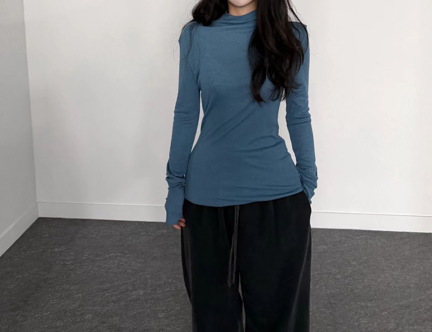 DINO韓國代購㊣女士新品休閑人氣熱賣26春夏真品推薦長袖T恤DINO長袖T恤圖色2