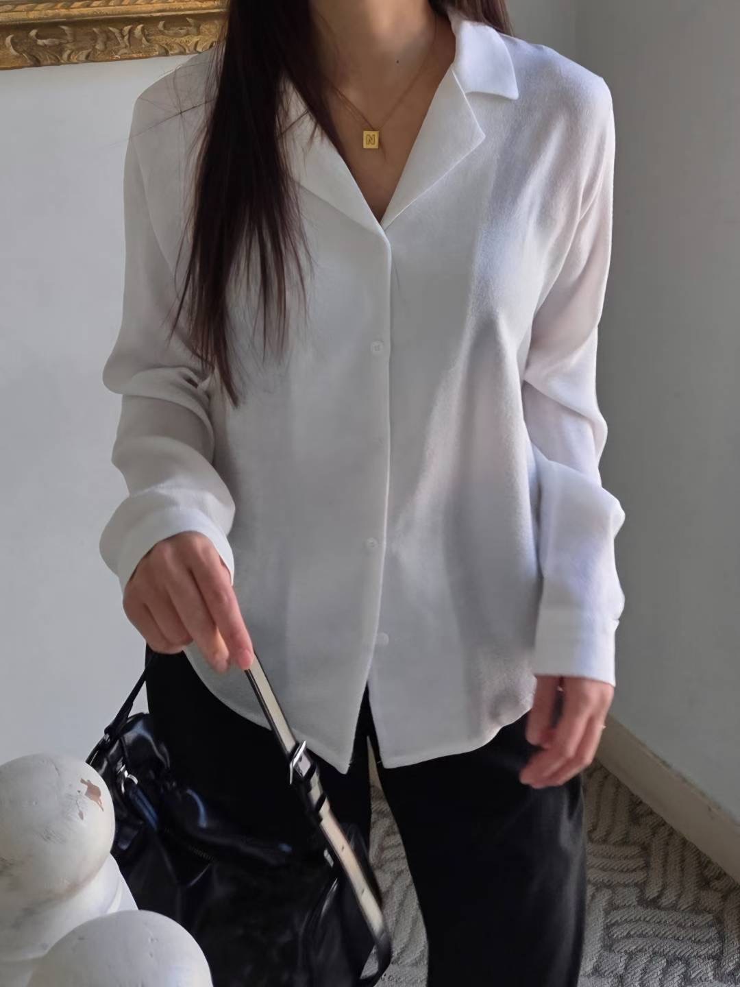 HONESTY-허니스티-T㊣東大門實拍女裝新品26春夏襯衫蕾絲衫HONESTY襯衫/蕾絲衫圖色1