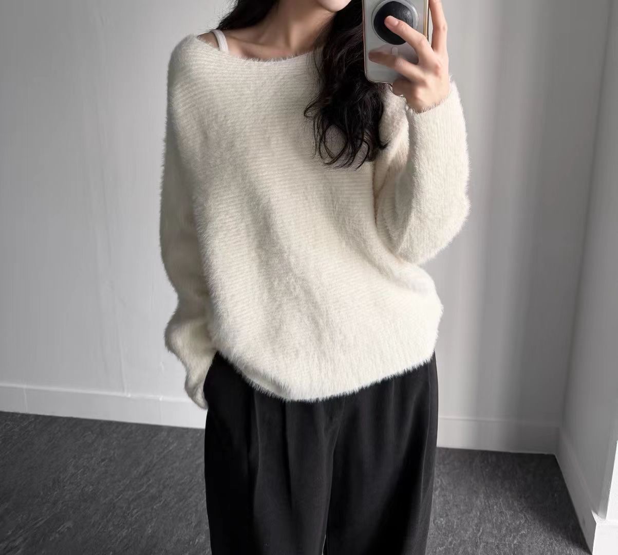 DINO韓國代購㊣女士新品人氣時尚推薦26春夏真品職業針織衫DINO針織衫圖色1