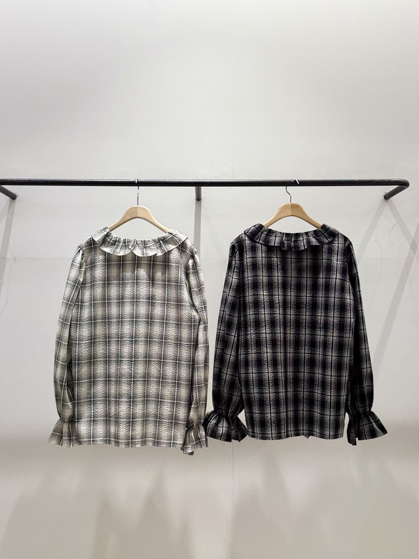 MELTED-P韓國代購㊣女裝新款人氣推薦休閑熱賣職業襯衫蕾絲衫MELTED-P襯衫/蕾絲衫