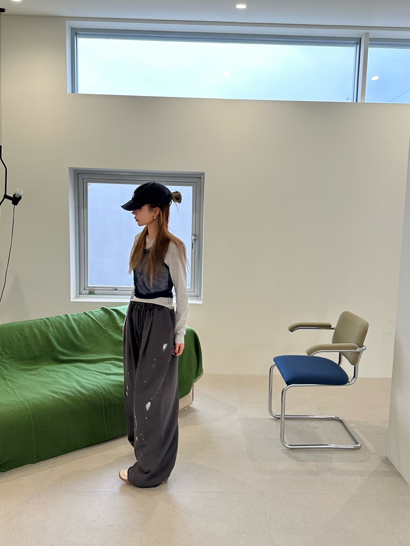 ZEROZERO韓國代購㊣女裝新品人氣真品職業時尚熱賣休閑休閑褲ZEROZERO休閑褲