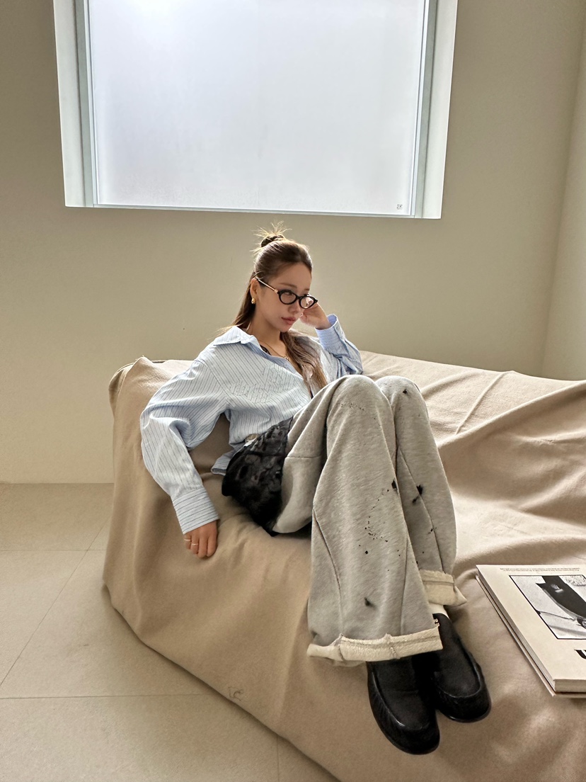 ZEROZERO韓國代購㊣女裝新品人氣真品職業時尚熱賣休閑休閑褲ZEROZERO休閑褲