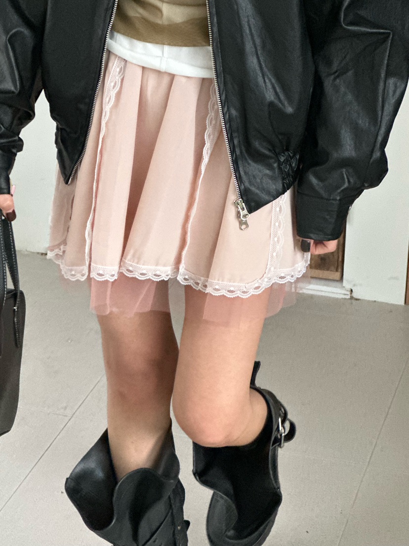 ZEROZERO韓國直郵㊣女裝新款時尚熱賣26春夏職業裙褲蕾絲緞面ZEROZERO裙褲