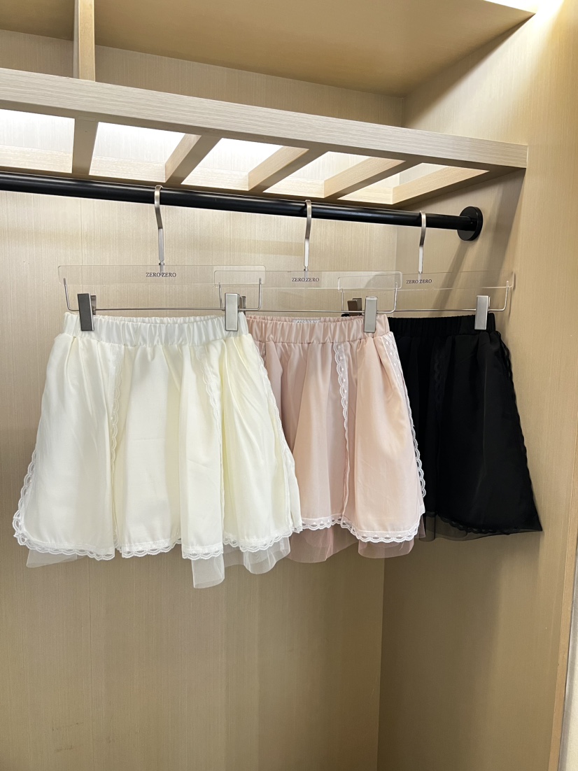 ZEROZERO韓國直郵㊣女裝新款時尚熱賣26春夏職業裙褲蕾絲緞面ZEROZERO裙褲