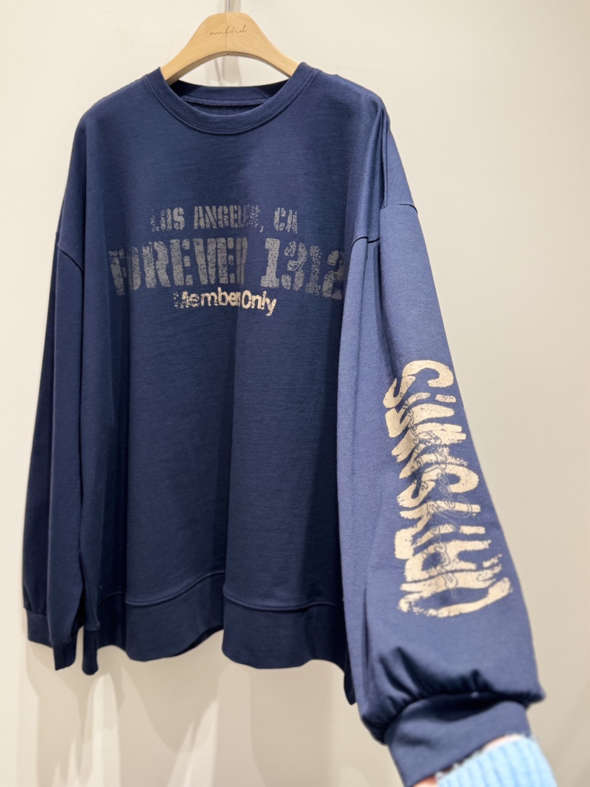 MELTED-P東大門直郵㊣女士新款休閑26春夏推薦時尚長袖T恤MELTED-P長袖T恤