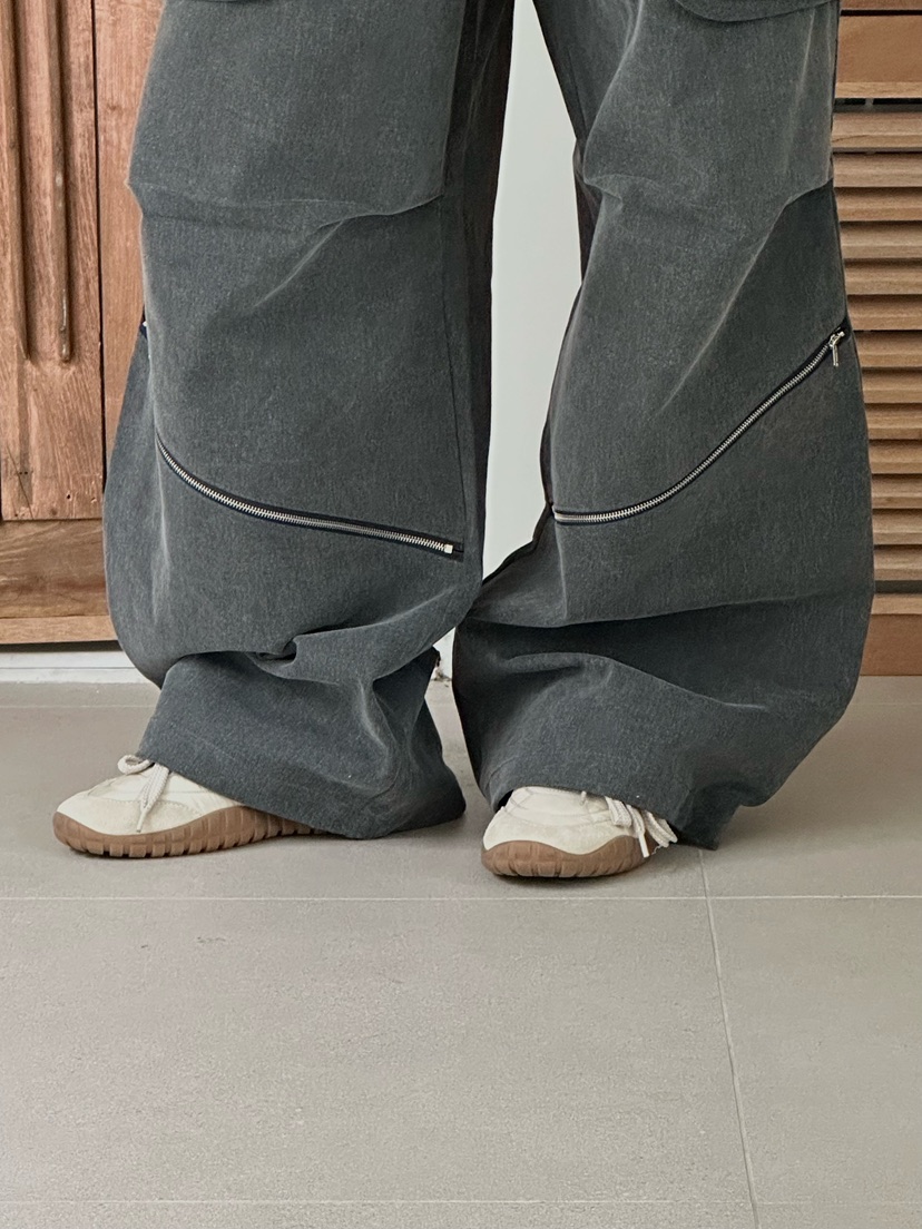 ZEROZERO東大門直郵㊣女裝新款時尚職業推薦休閑褲口袋拉鏈ZEROZERO休閑褲