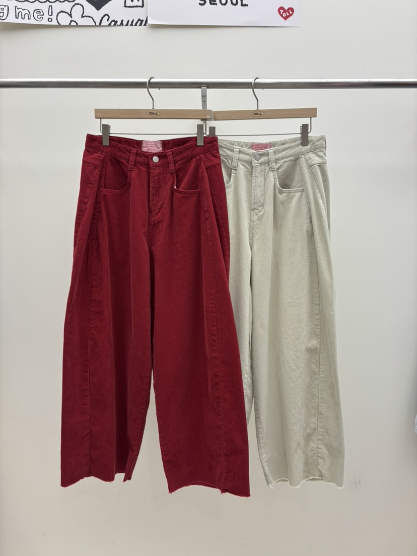 TOLL韓國直郵㊣女裝新款休閑推薦熱賣26春夏職業人氣牛仔褲TOLL牛仔褲