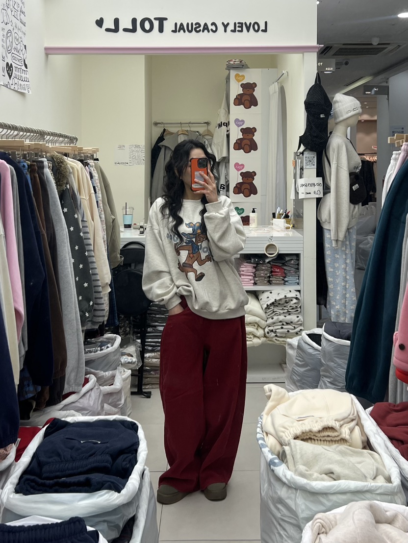 TOLL韓國直郵㊣女裝新款休閑推薦熱賣26春夏職業人氣牛仔褲TOLL牛仔褲