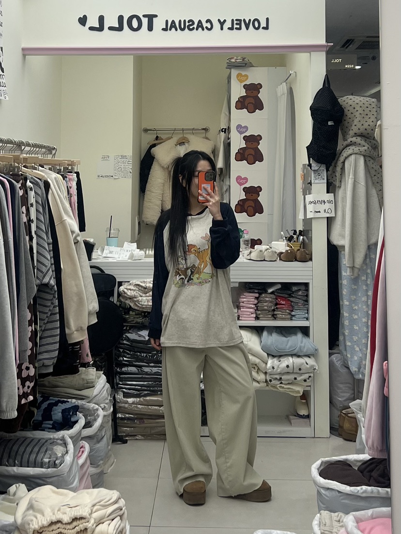 TOLL韓國直郵㊣女裝新款休閑推薦熱賣26春夏職業人氣牛仔褲TOLL牛仔褲