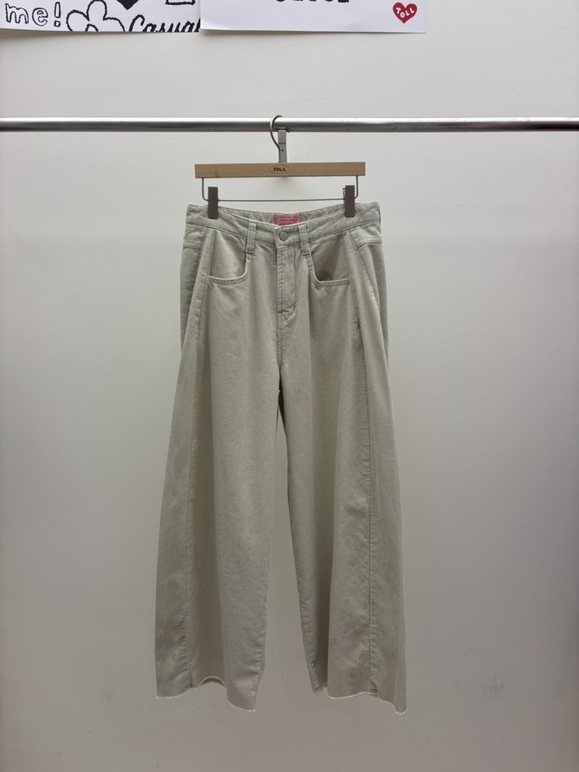 TOLL韓國直郵㊣女裝新款休閑推薦熱賣26春夏職業人氣牛仔褲TOLL牛仔褲圖色2