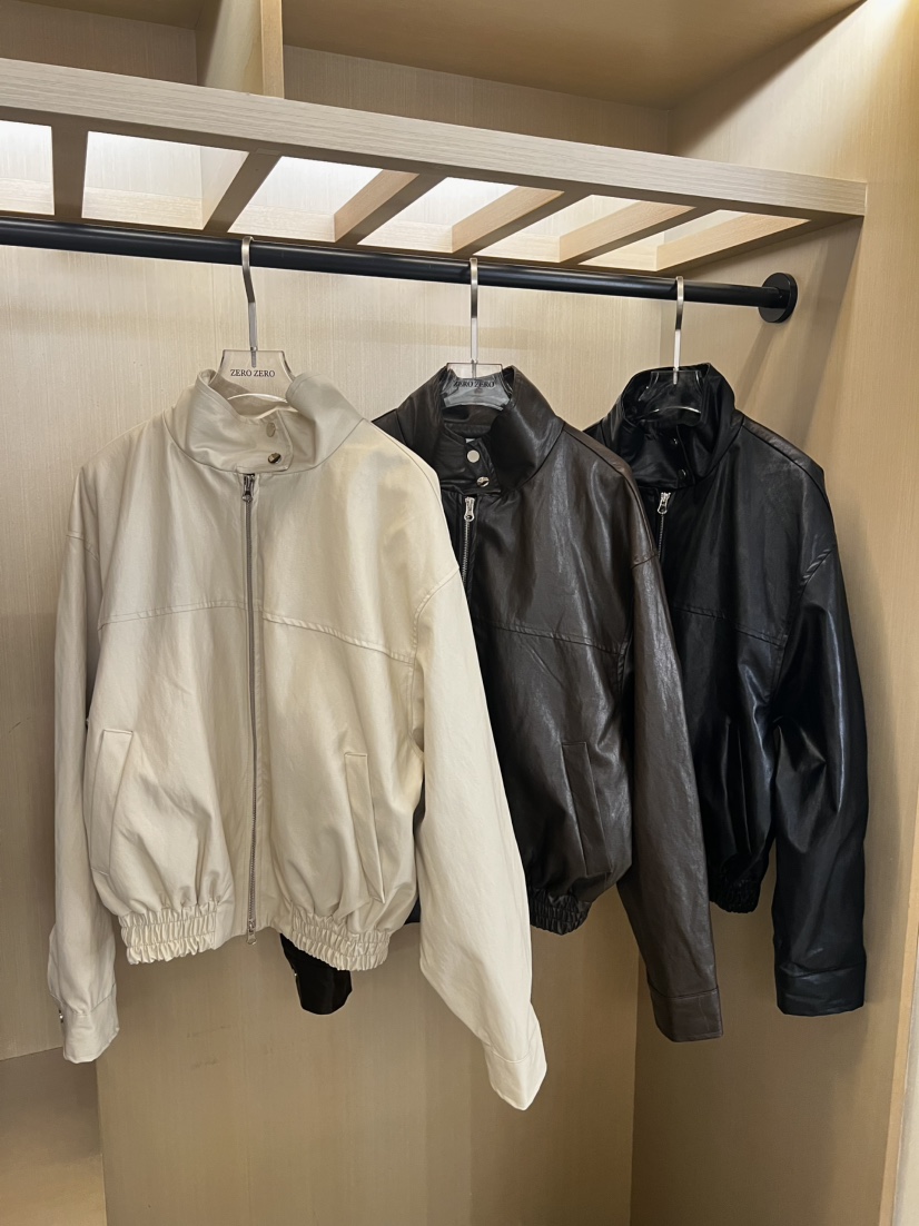 ZEROZERO㊣東大門實拍女裝新品26春夏熱賣職業人氣夾克皮革ZEROZERO夾克