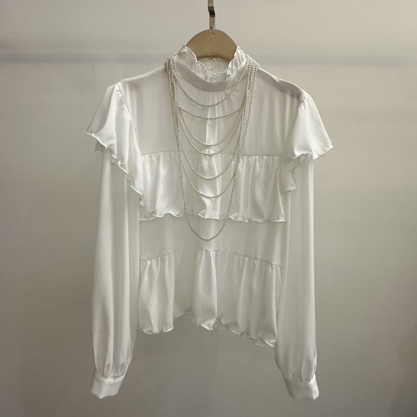 JENNY 1976韓國直郵㊣女裝新品人氣推薦襯衫蕾絲衫不含項鏈JENNY 1976襯衫/蕾絲衫圖色2