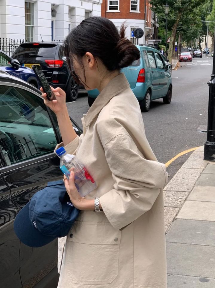 STAY HERE㊣東大門實拍女裝新款推薦時尚休閑職業夾克棉質STAY HERE夾克