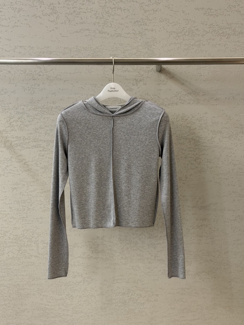 PLAYBUTTON-P東大門直郵㊣女裝新款推薦真品26春夏長袖T恤PLAYBUTTON長袖T恤圖色1