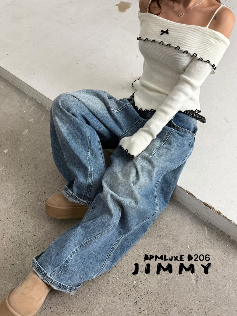 JIMMY東大門直郵㊣女士新款時尚真品熱賣推薦人氣休閑針織衫JIMMY/REMAKE針織衫