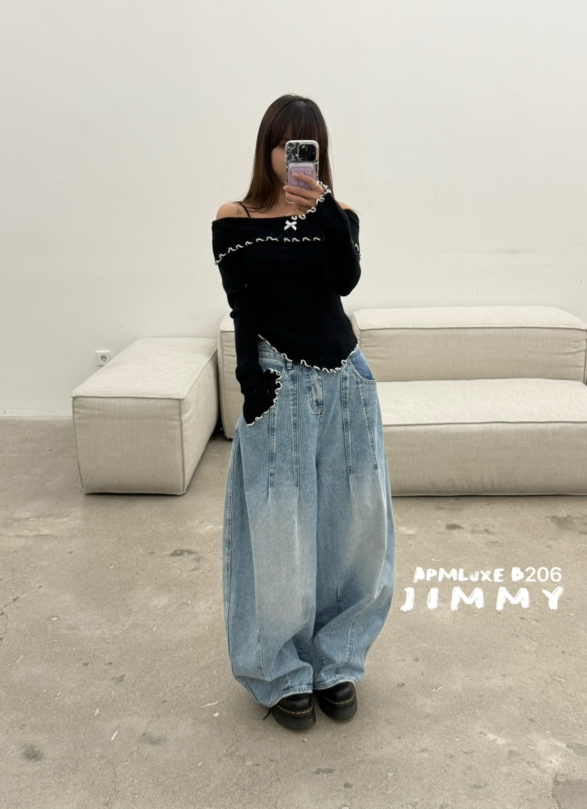 JIMMY東大門直郵㊣女士新款時尚真品熱賣推薦人氣休閑針織衫JIMMY/REMAKE針織衫