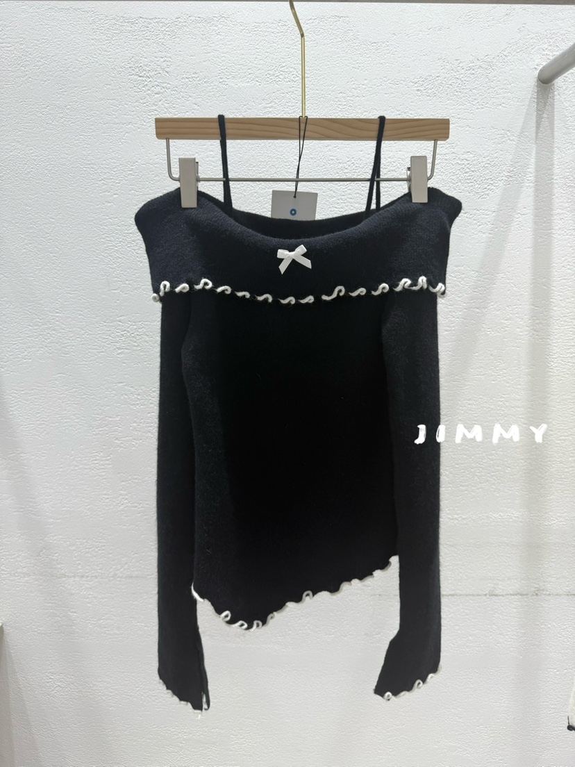 JIMMY東大門直郵㊣女士新款時尚真品熱賣推薦人氣休閑針織衫JIMMY/REMAKE針織衫圖色2