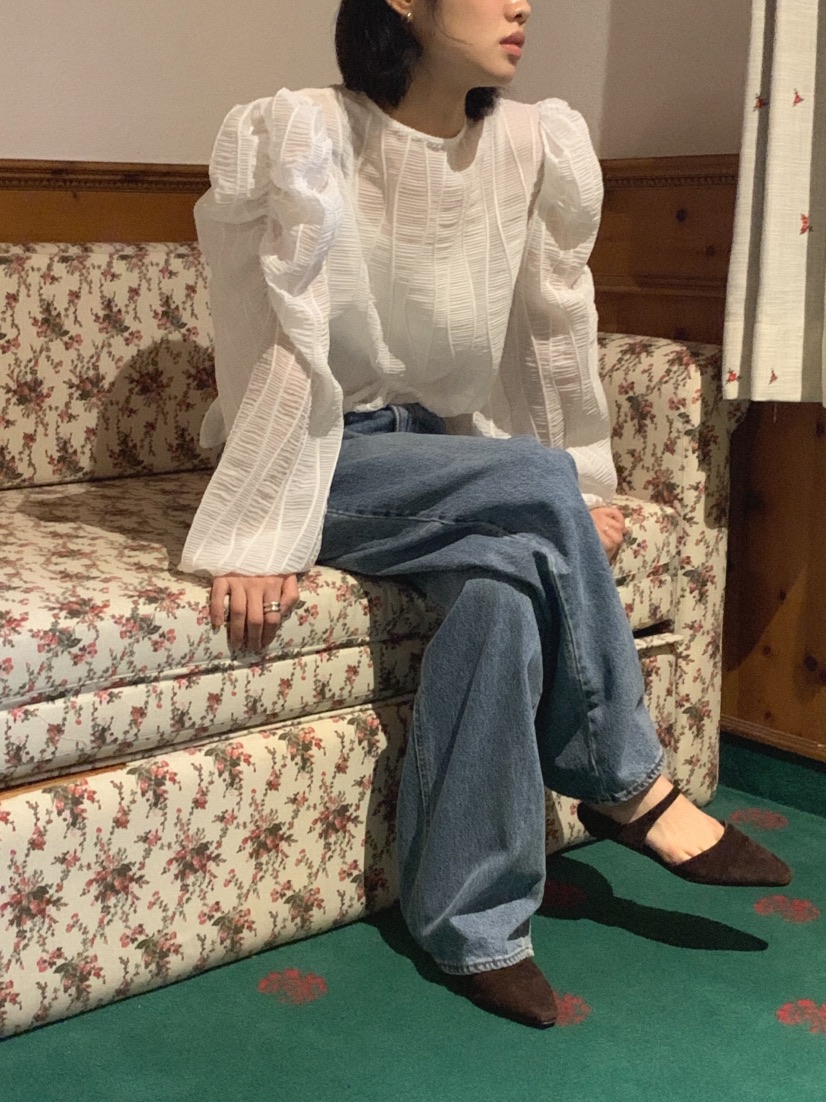 MOSMOS韓國直郵㊣女裝新品26春夏時尚真品職業推薦襯衫蕾絲衫MOSMOS襯衫/蕾絲衫