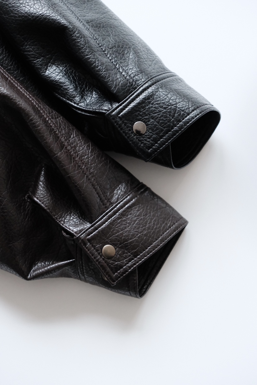 SORBET/FLAT WHITE東大門直郵㊣女裝新品熱賣職業推薦皮衣SORBET/FLAT WHITE皮衣