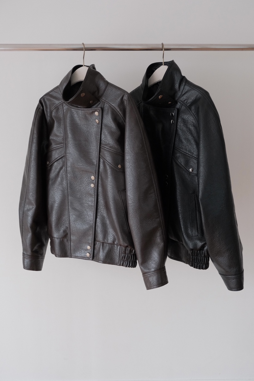 SORBET/FLAT WHITE東大門直郵㊣女裝新品熱賣職業推薦皮衣SORBET/FLAT WHITE皮衣