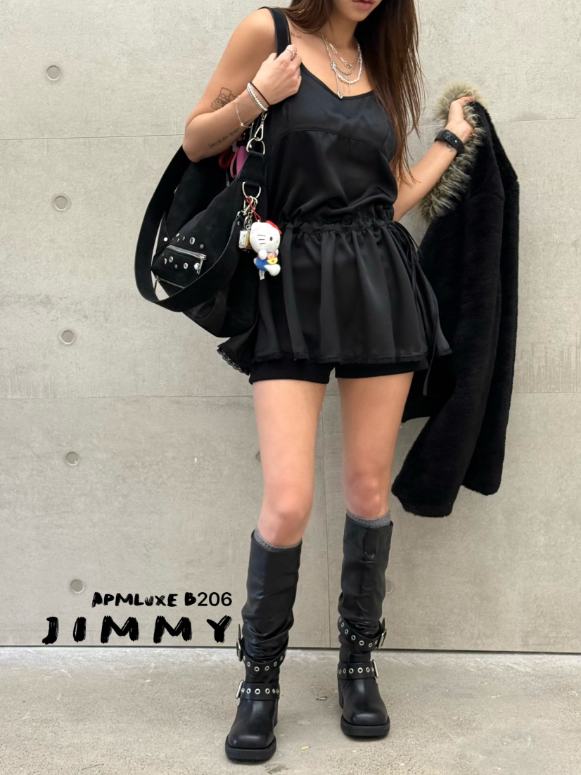 JIMMY東大門直郵㊣女裝新款26春夏休閑推薦時尚吊帶背心雪紡JIMMY/REMAKE吊帶/背心