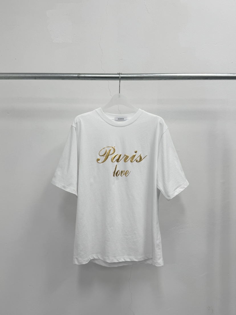 MOSMOS東大門直郵㊣女裝新品職業推薦真品人氣26春夏休閑T恤MOSMOST恤圖色1