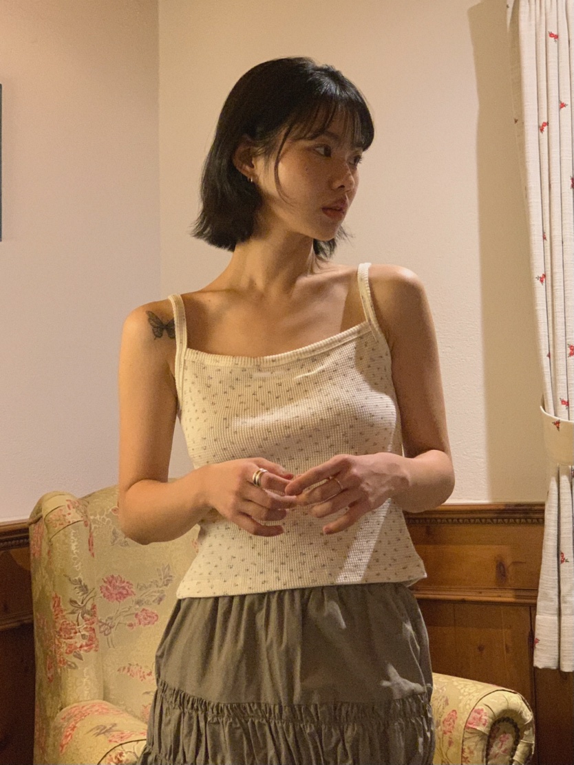 MOSMOS韓國直郵㊣女裝新品26春夏休閑推薦熱賣人氣吊帶背心MOSMOS吊帶/背心