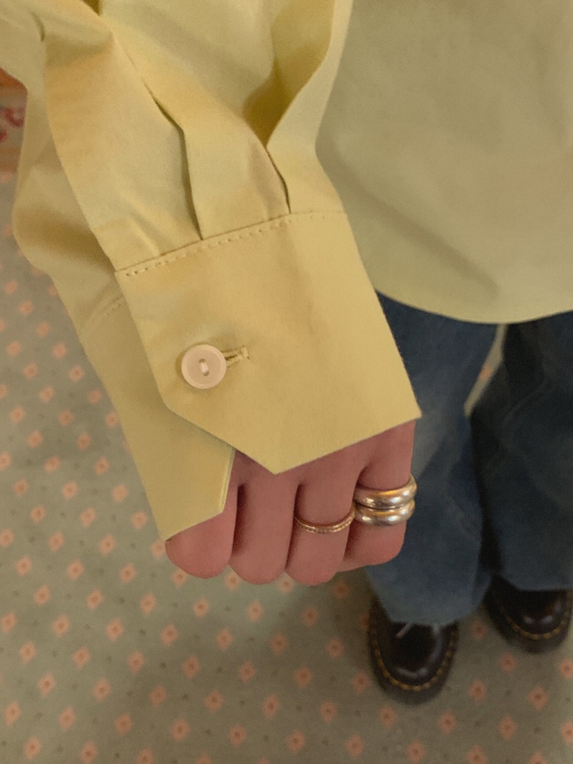 MOSMOS㊣東大門實拍女裝新款休閑推薦真品職業26春夏襯衫蕾絲衫MOSMOS襯衫/蕾絲衫