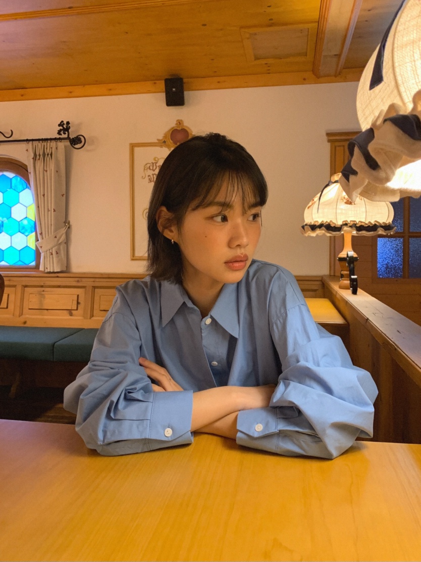 MOSMOS㊣東大門實拍女裝新款休閑推薦真品職業26春夏襯衫蕾絲衫MOSMOS襯衫/蕾絲衫