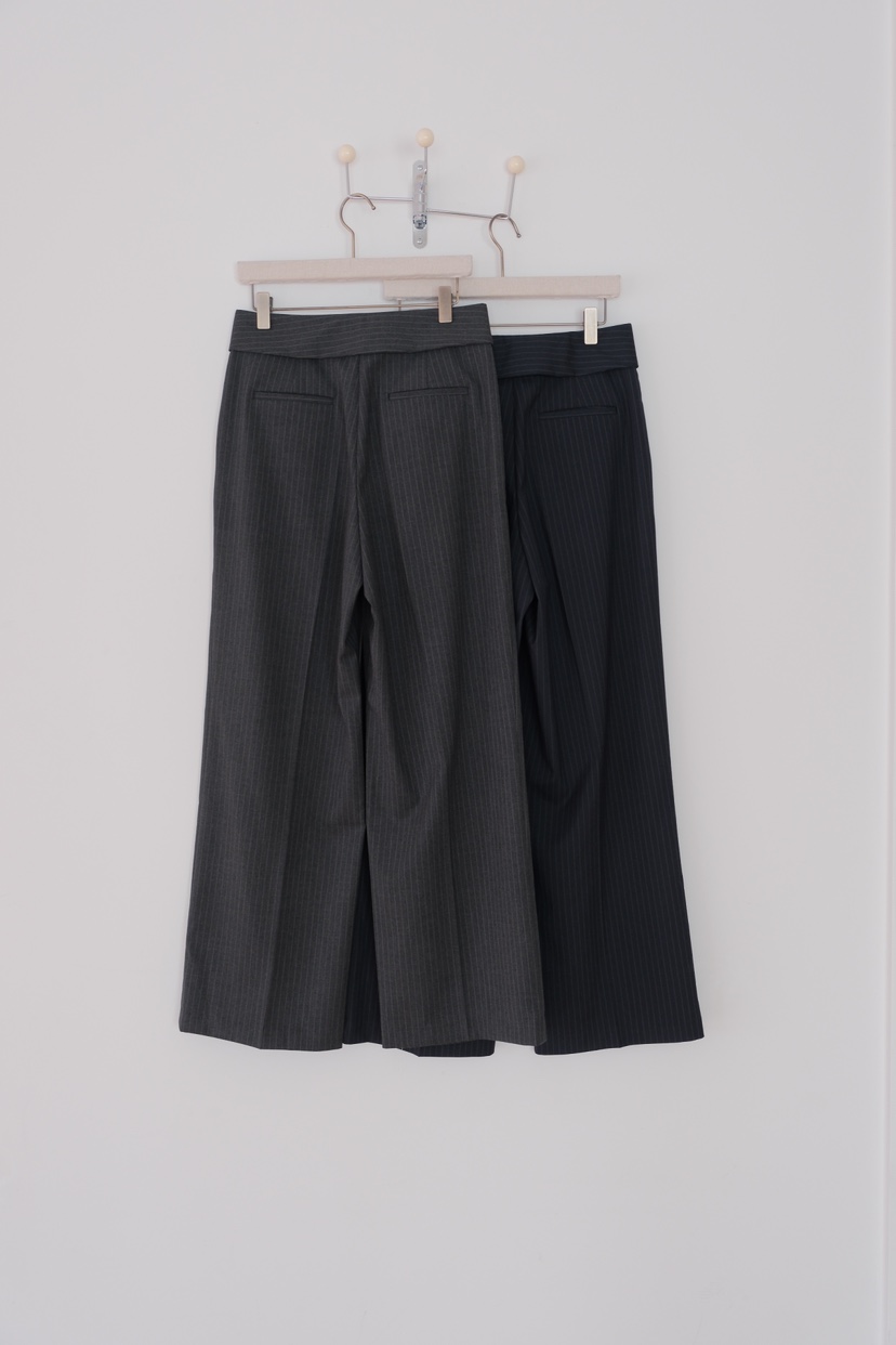 SORBET/FLAT WHITE東大門直郵㊣女裝新品休閑熱賣休閑褲條紋SORBET/FLAT WHITE休閑褲