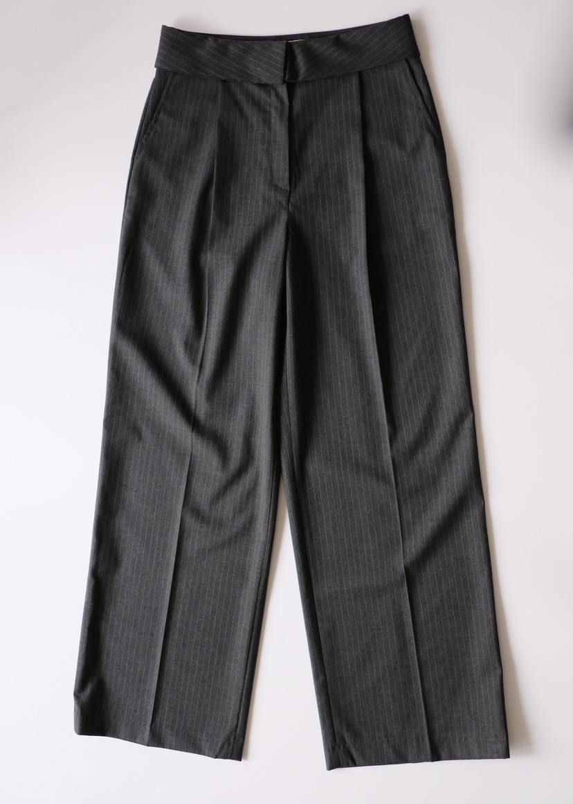 SORBET/FLAT WHITE東大門直郵㊣女裝新品休閑熱賣休閑褲條紋SORBET/FLAT WHITE休閑褲圖色2