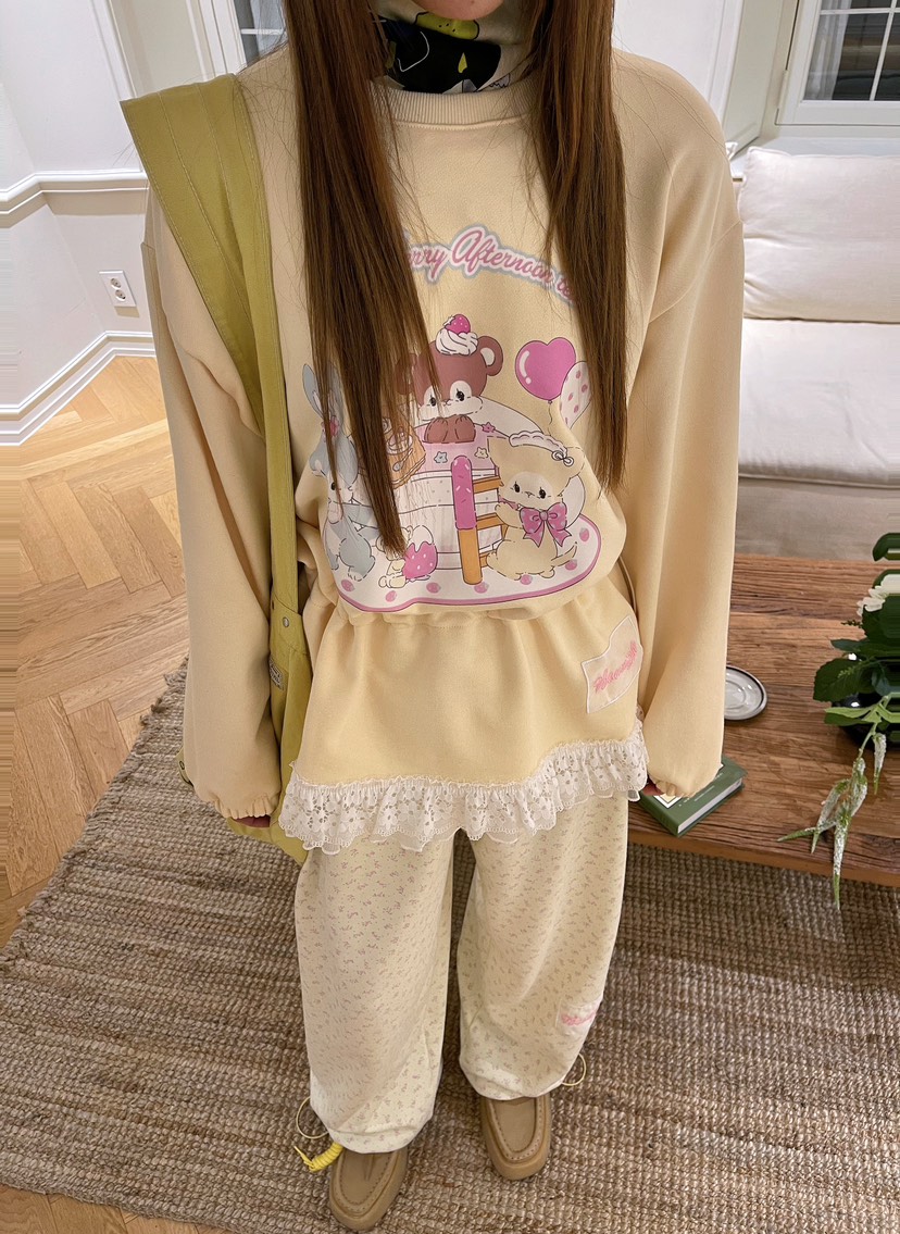 BOUTIQUE-L韓國代購㊣女士新款人氣推薦休閑時尚26春夏休閑褲BOUTIQUE-L休閑褲