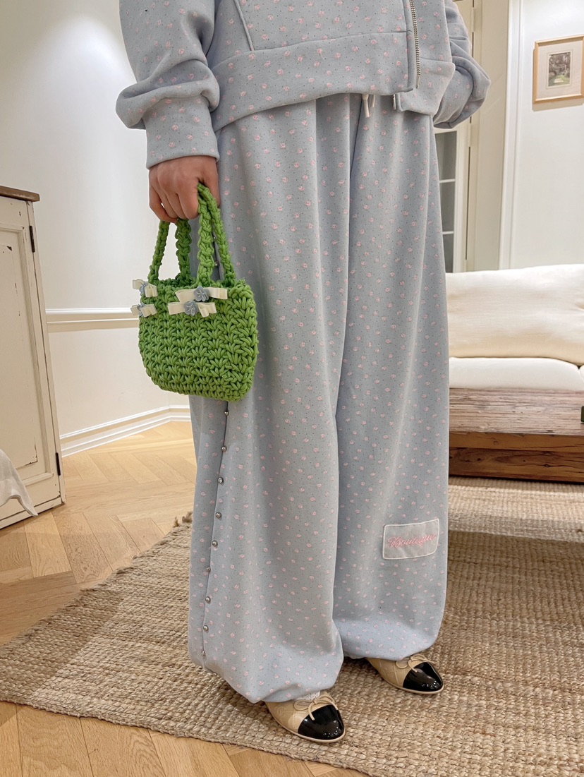 BOUTIQUE-L韓國代購㊣女士新款人氣推薦休閑時尚26春夏休閑褲BOUTIQUE-L休閑褲