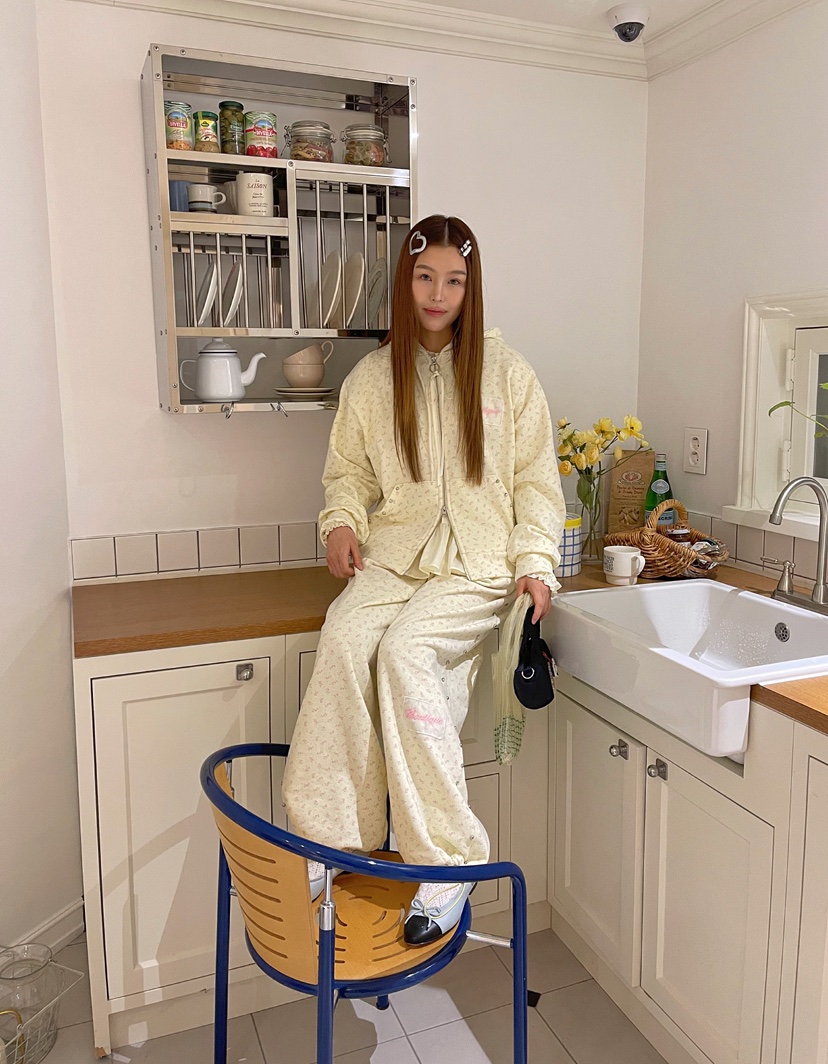 BOUTIQUE-L韓國代購㊣女士新款人氣推薦休閑時尚26春夏休閑褲BOUTIQUE-L休閑褲