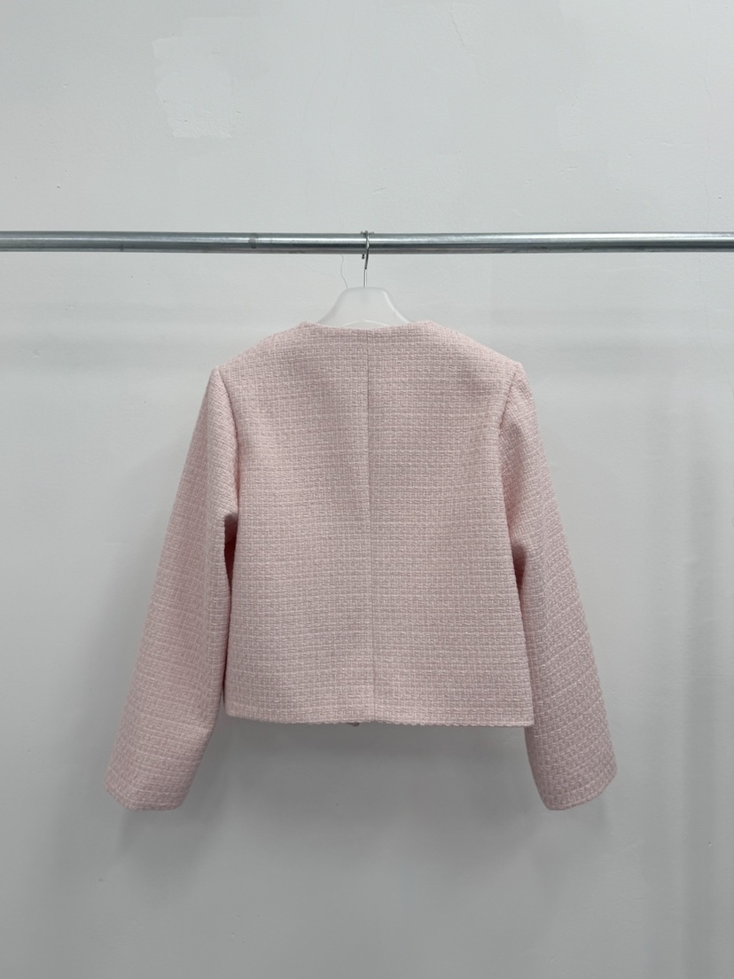 MOSMOS韓國直郵㊣女裝新品人氣休閑時尚真品推薦夾克粗花呢MOSMOS夾克