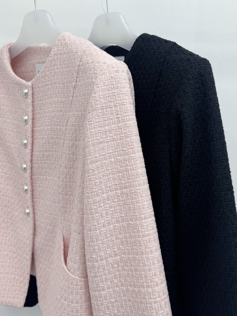 MOSMOS韓國直郵㊣女裝新品人氣休閑時尚真品推薦夾克粗花呢MOSMOS夾克