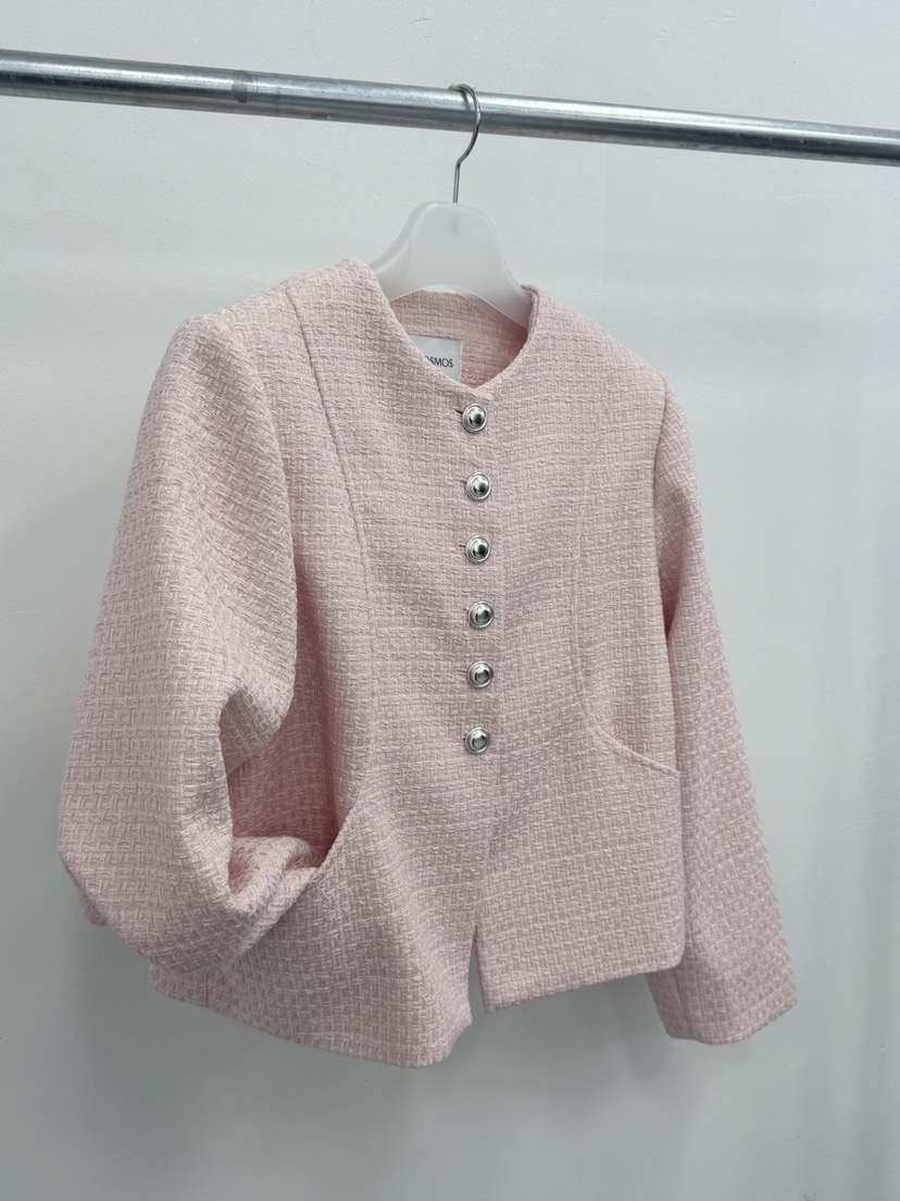 MOSMOS韓國直郵㊣女裝新品人氣休閑時尚真品推薦夾克粗花呢MOSMOS夾克