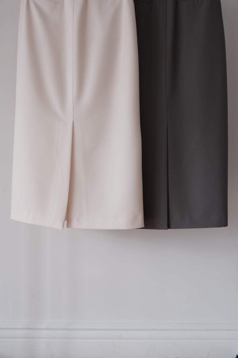 SORBET/FLAT WHITE東大門直郵㊣女裝新款休閑26春夏長裙含腰繩SORBET/FLAT WHITE長裙