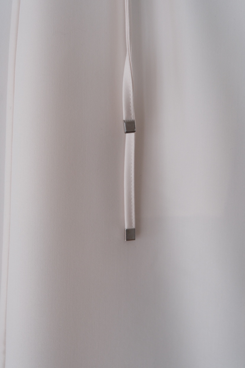 SORBET/FLAT WHITE東大門直郵㊣女裝新款休閑26春夏長裙含腰繩SORBET/FLAT WHITE長裙