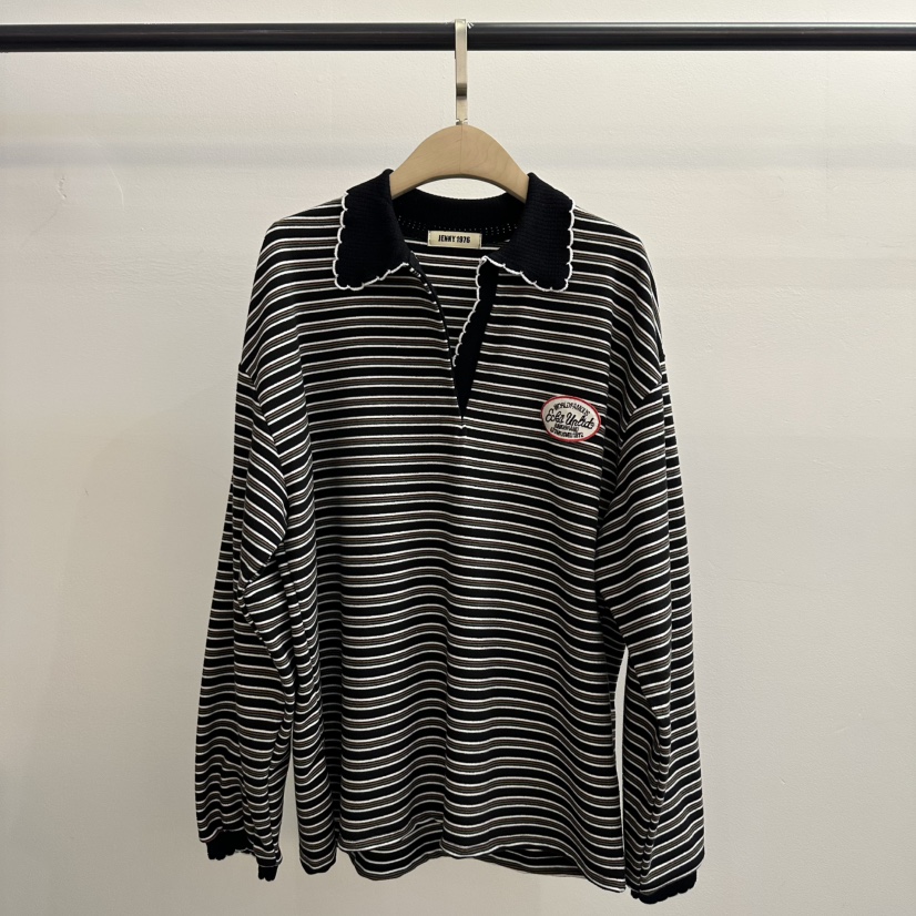 JENNY 1976韓國直郵㊣女士新品26春夏休閑人氣時尚長袖T恤JENNY 1976長袖T恤圖色2