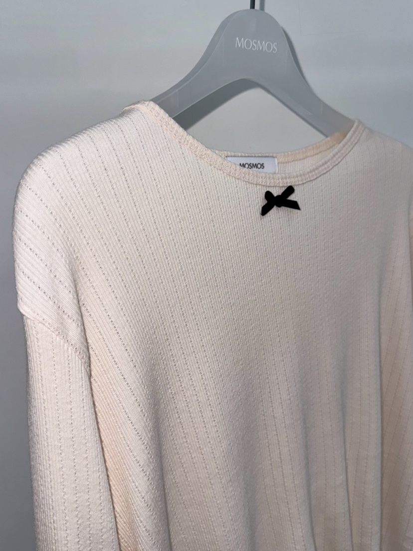 MOSMOS東大門直郵㊣女裝新品推薦人氣職業熱賣真品休閑長袖T恤MOSMOS長袖T恤
