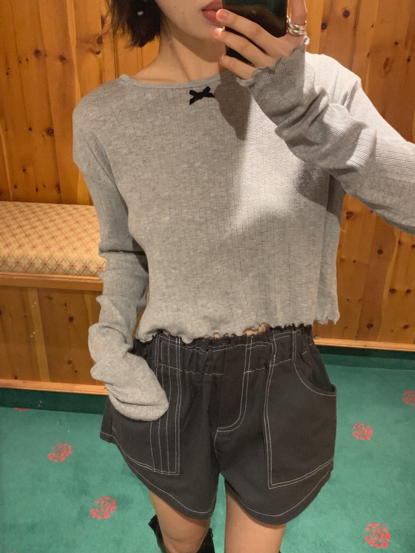 MOSMOS東大門直郵㊣女裝新品推薦人氣職業熱賣真品休閑長袖T恤MOSMOS長袖T恤