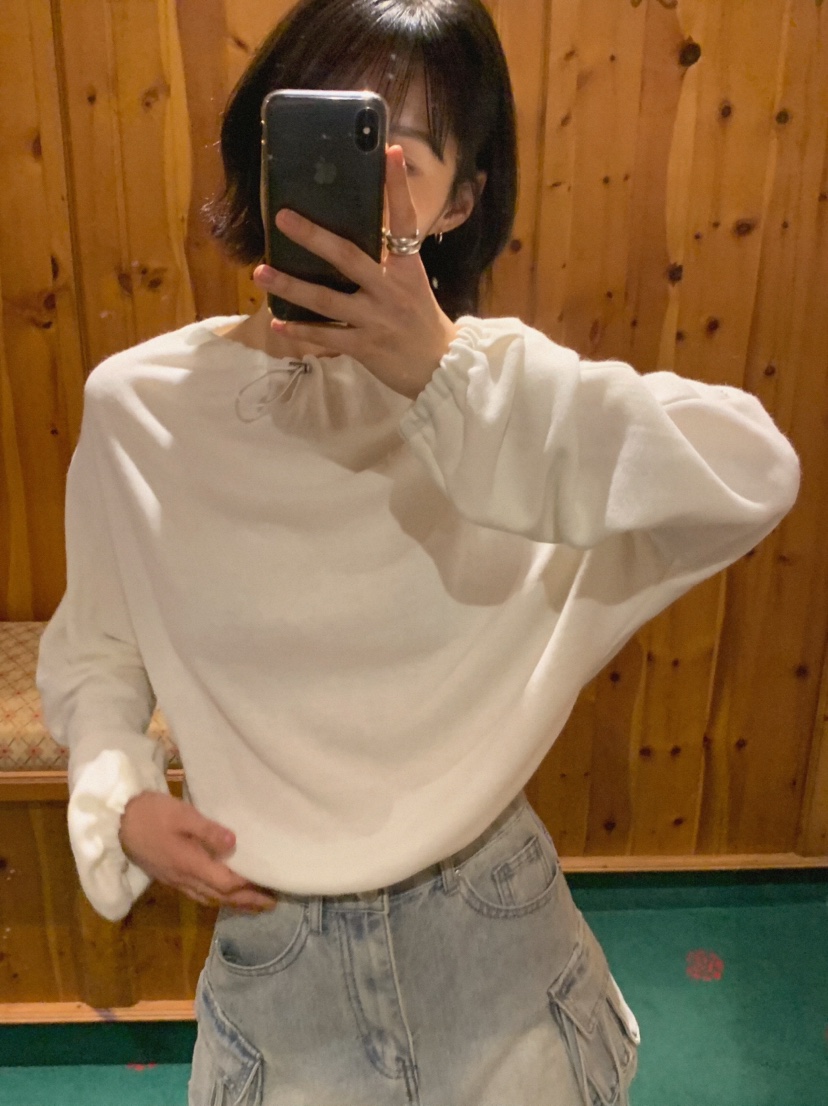 MOSMOS㊣東大門代購女裝新品時尚職業推薦人氣真品熱賣長袖T恤MOSMOS長袖T恤