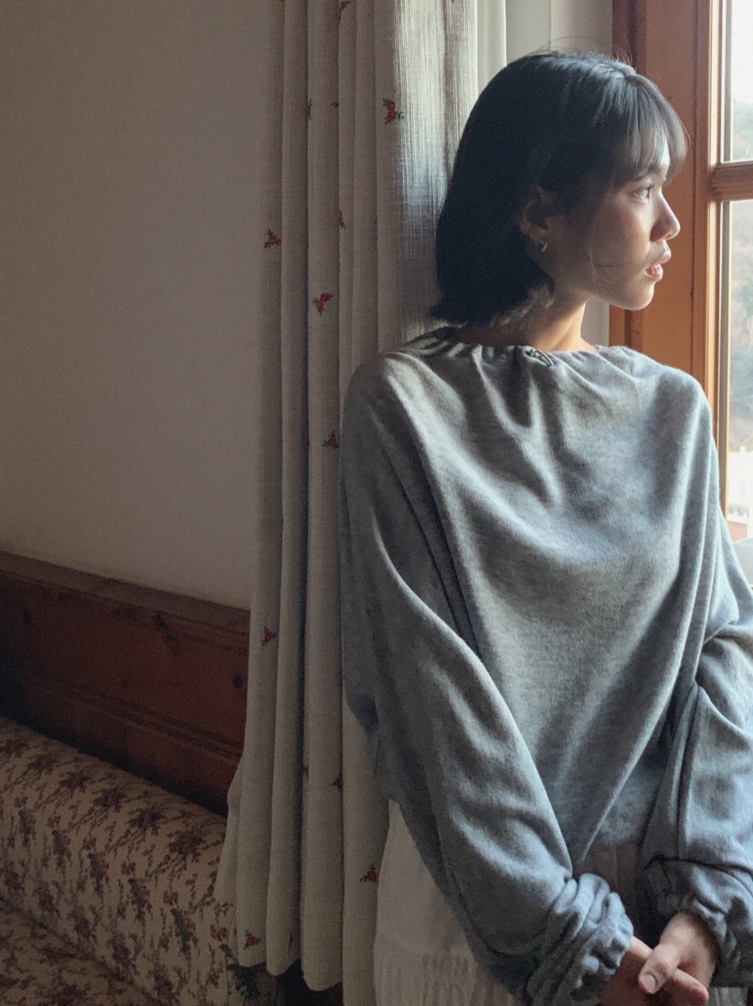 MOSMOS㊣東大門代購女裝新品時尚職業推薦人氣真品熱賣長袖T恤MOSMOS長袖T恤