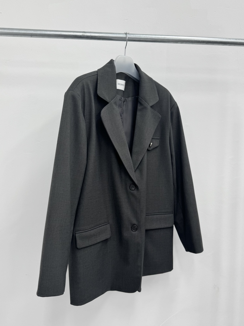 MOSMOS㊣東大門實拍女士新品時尚推薦真品職業人氣熱賣夾克MOSMOS夾克