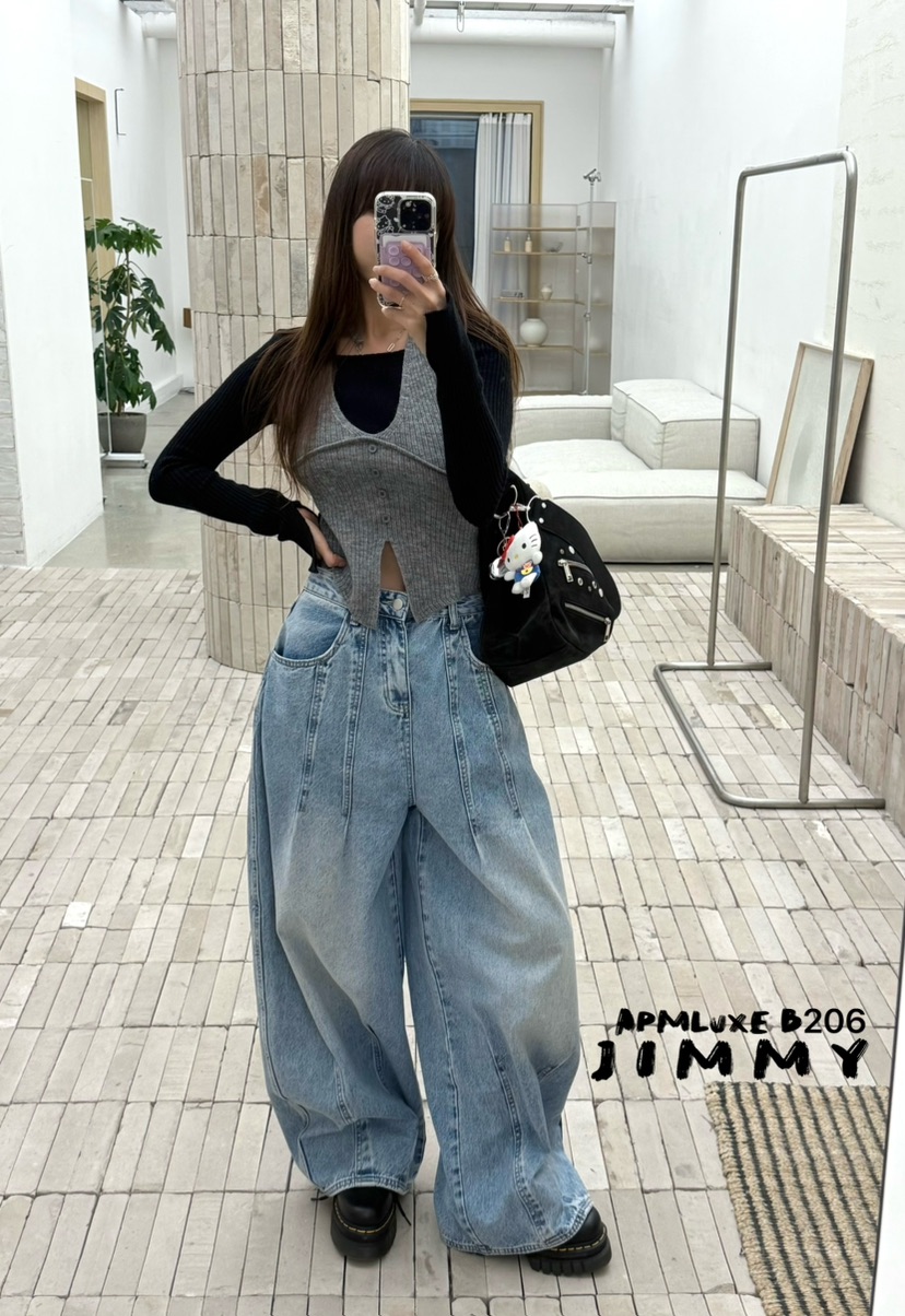 JIMMY㊣東大門實拍女士新品推薦真品職業人氣熱賣時尚針織衫JIMMY/REMAKE針織衫